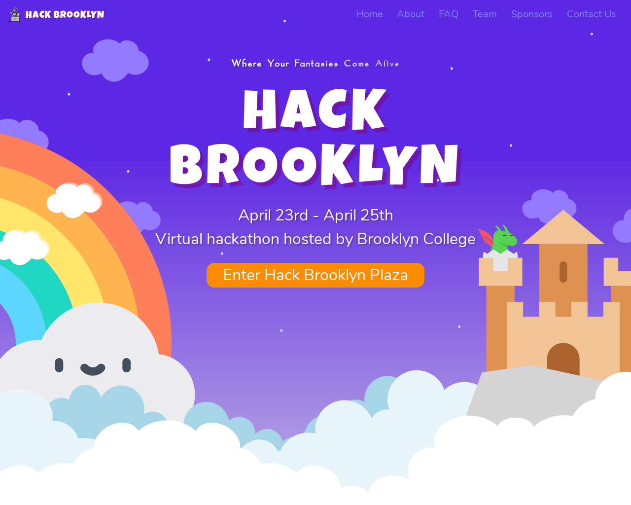 Hack Brooklyn Website Screenshot